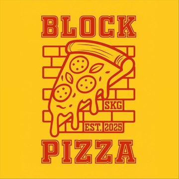 Λογότυπο Block Pizza